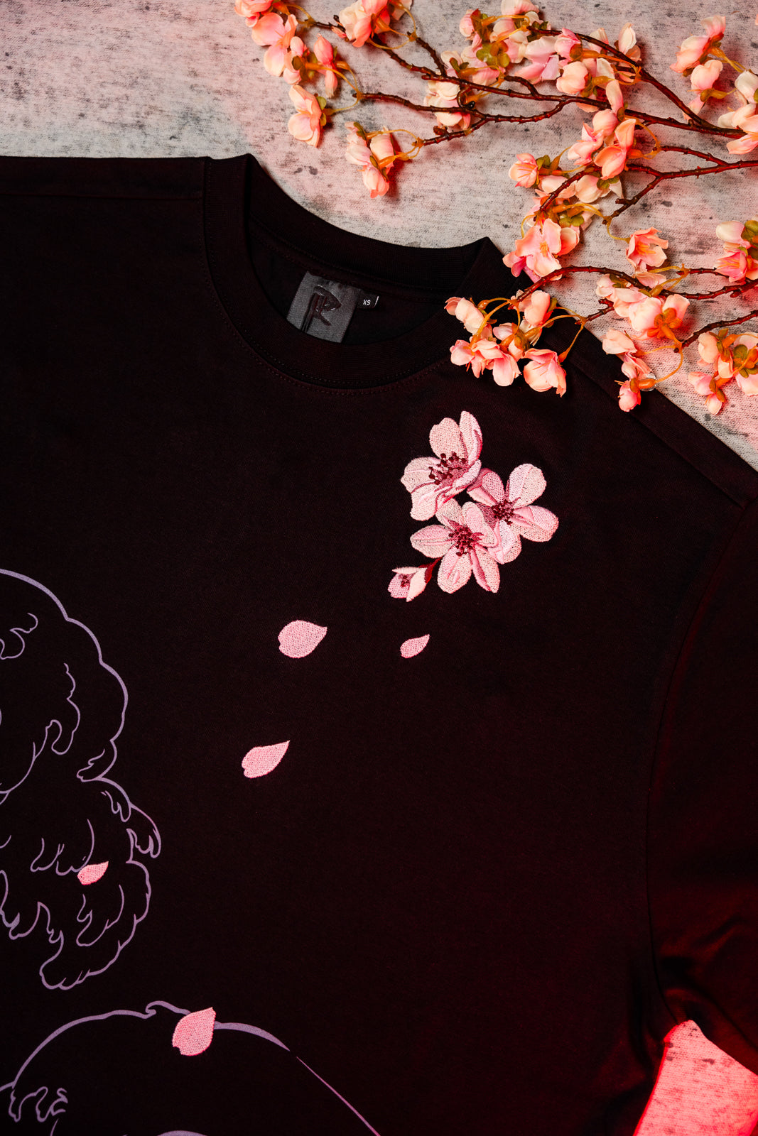Oversized T-Shirt - Pandorya -  Sakura Collection 🌸