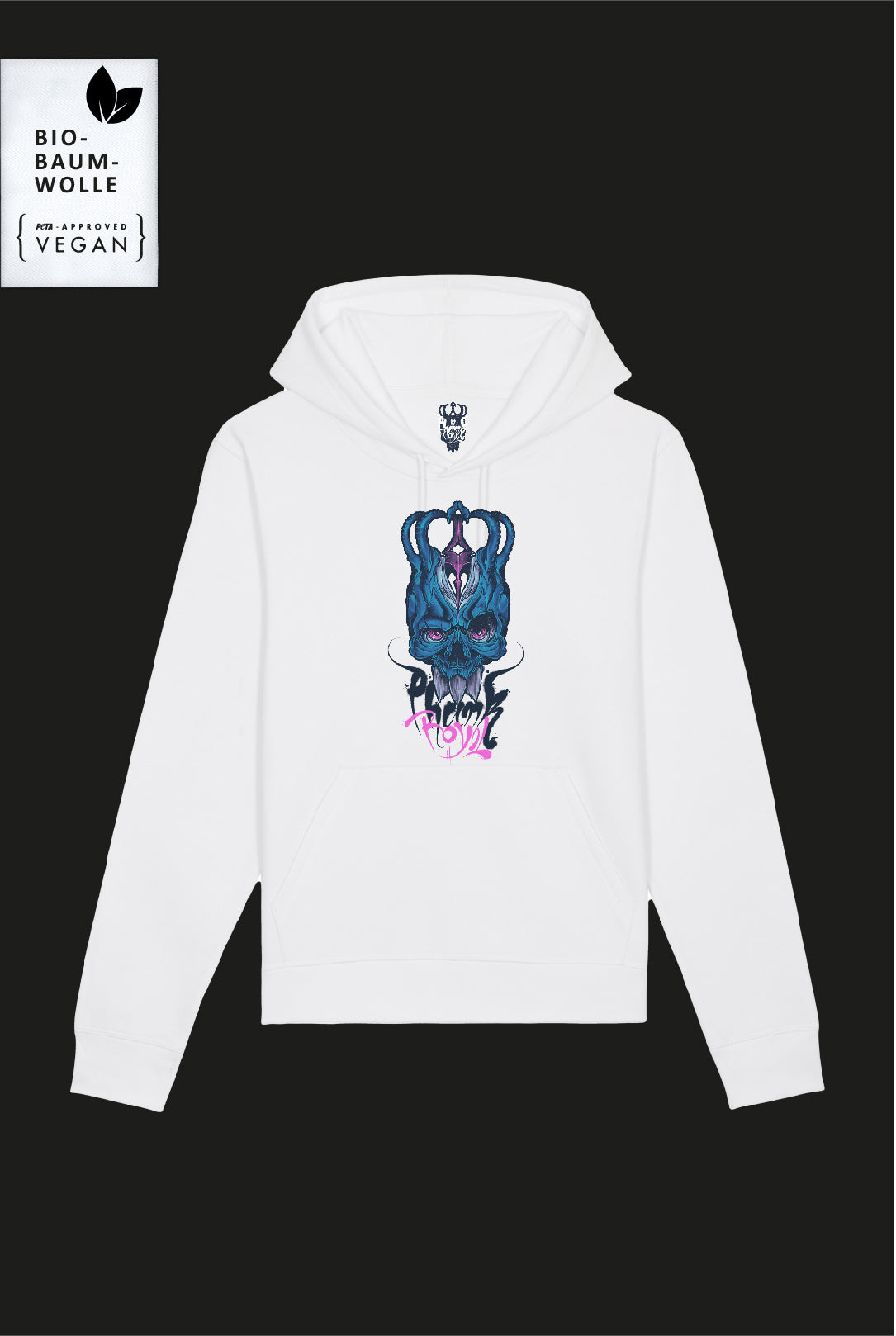 Hoodie - PhunkRoyal Collection - Signature (Weiß)